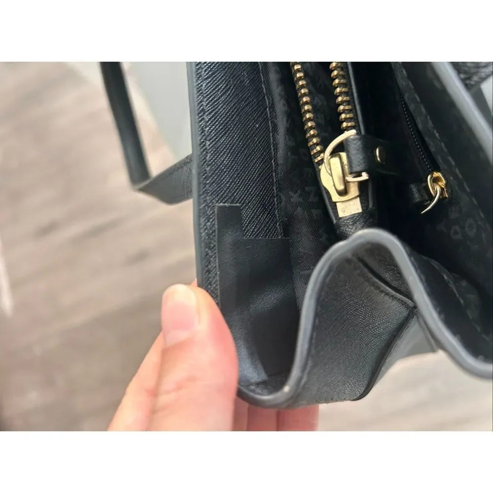 Kate Spade Black Clarke Maiden Way shoulder bag no strap